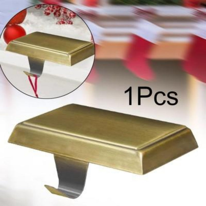 Christmas Stocking Rack Base Fireplace Stocking Hook Heavy Duty Boxed Hook