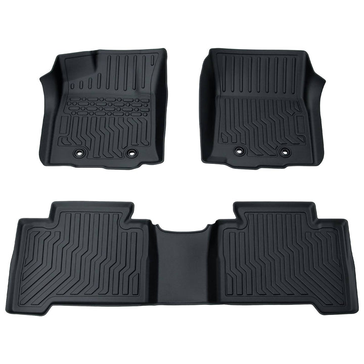 TPE Rubber Car Floor Mats For 18-23 Tacoma Double Cab