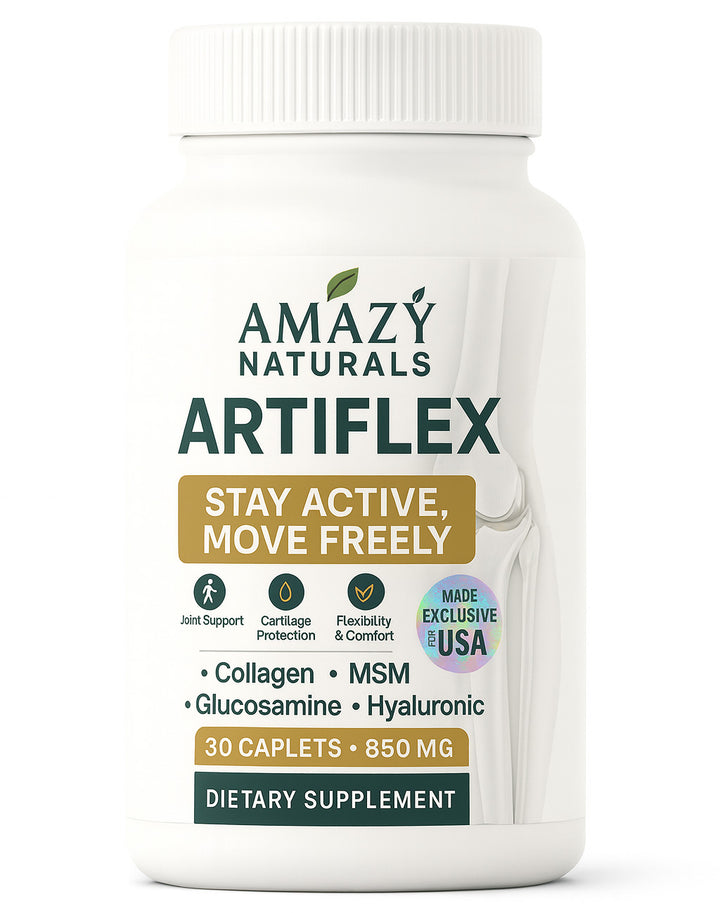 Artiflex Joint Support Supplement, 850mg, 30 Caplets, with Hyaluronic Acid.