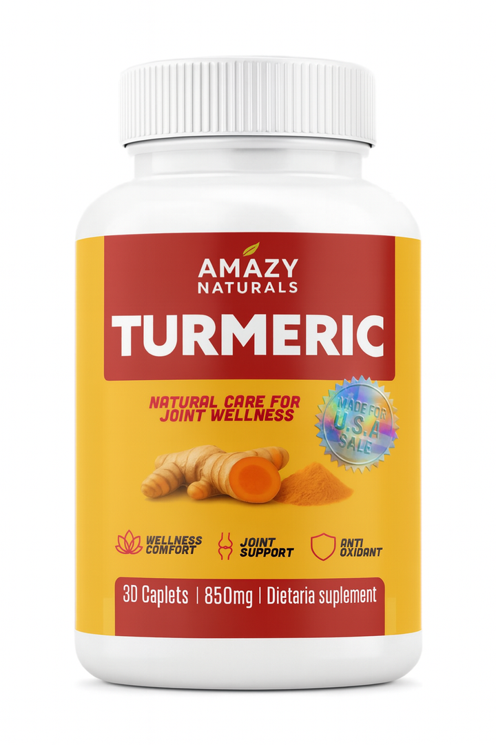 Turmeric Curcumin Capsules, 850mg, 30 Count, Joint & Immune Support Supplement.